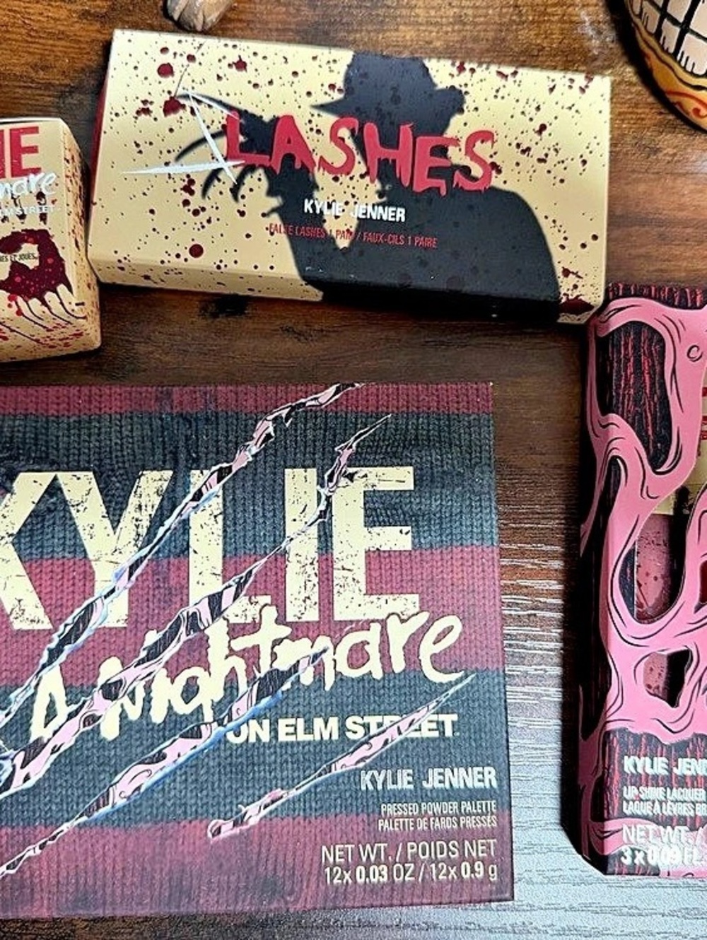 Kylie Cosmetics Kylie x Kris Jenner Pressed Eyeshadow Palette and False